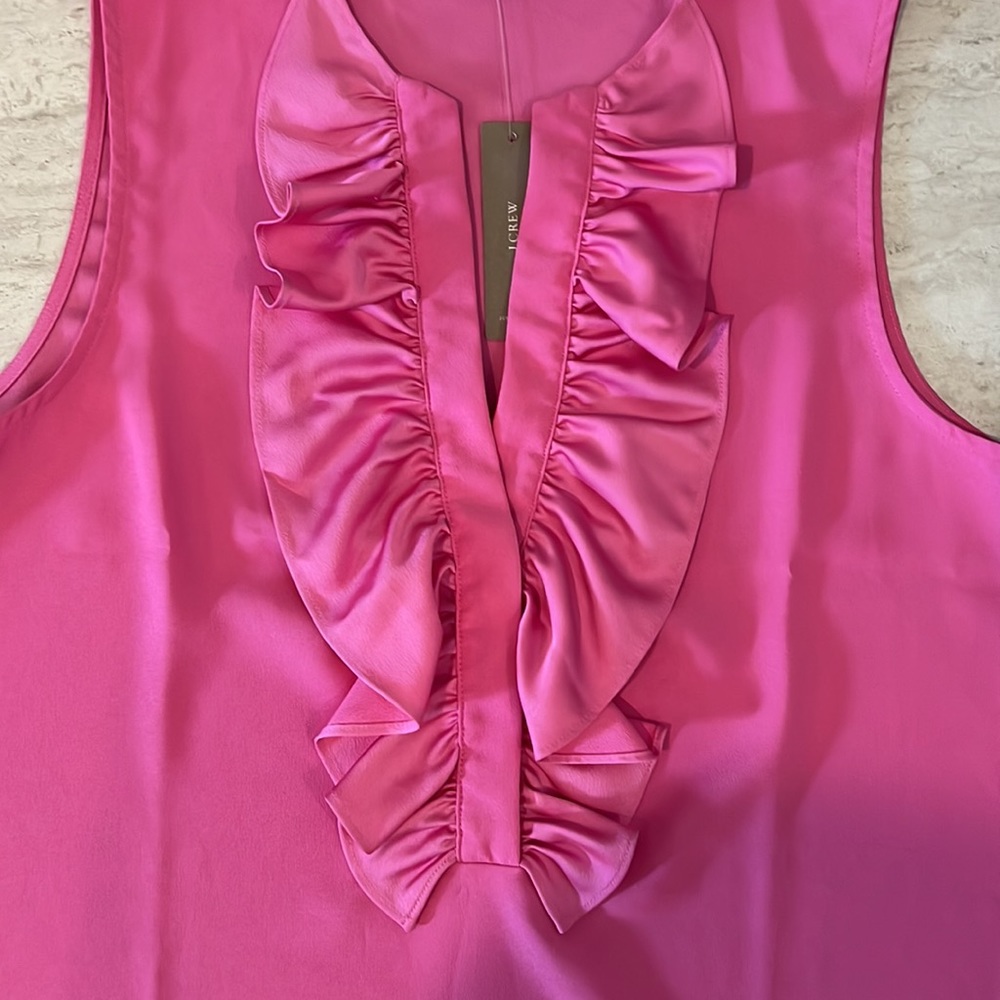 🆕 J Crew Ruffle Front Tops - Picture 10 of 11